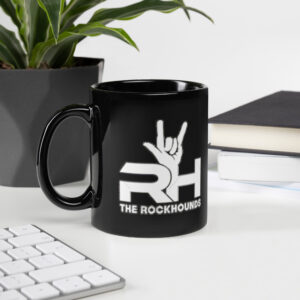 Rockhounds Black Glossy Mug